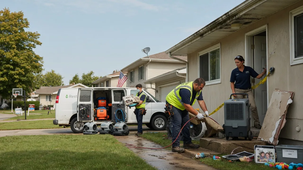 Water Damage Restoration in Armbrust, PA near me